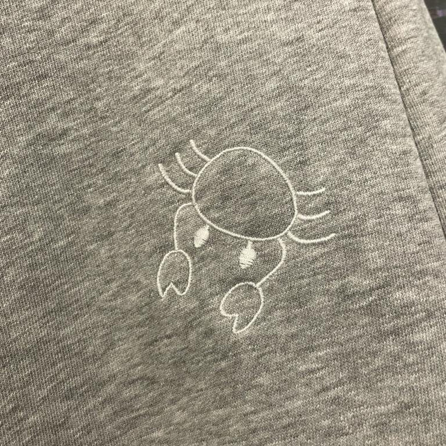 Sweat-shirt brodé col rond CRABYOGI