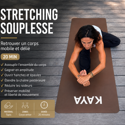 SOUPLESSE : Retrouver un corps mobile et délié : 20 min